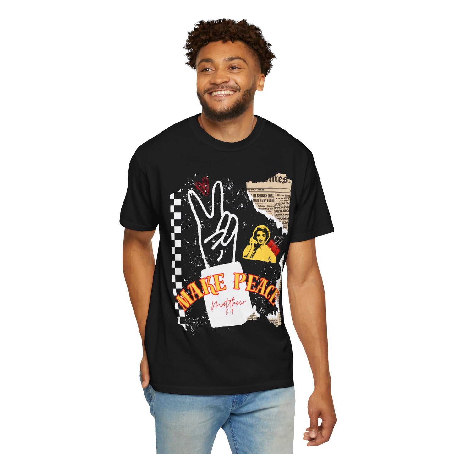 Make Peace Graphic Tee