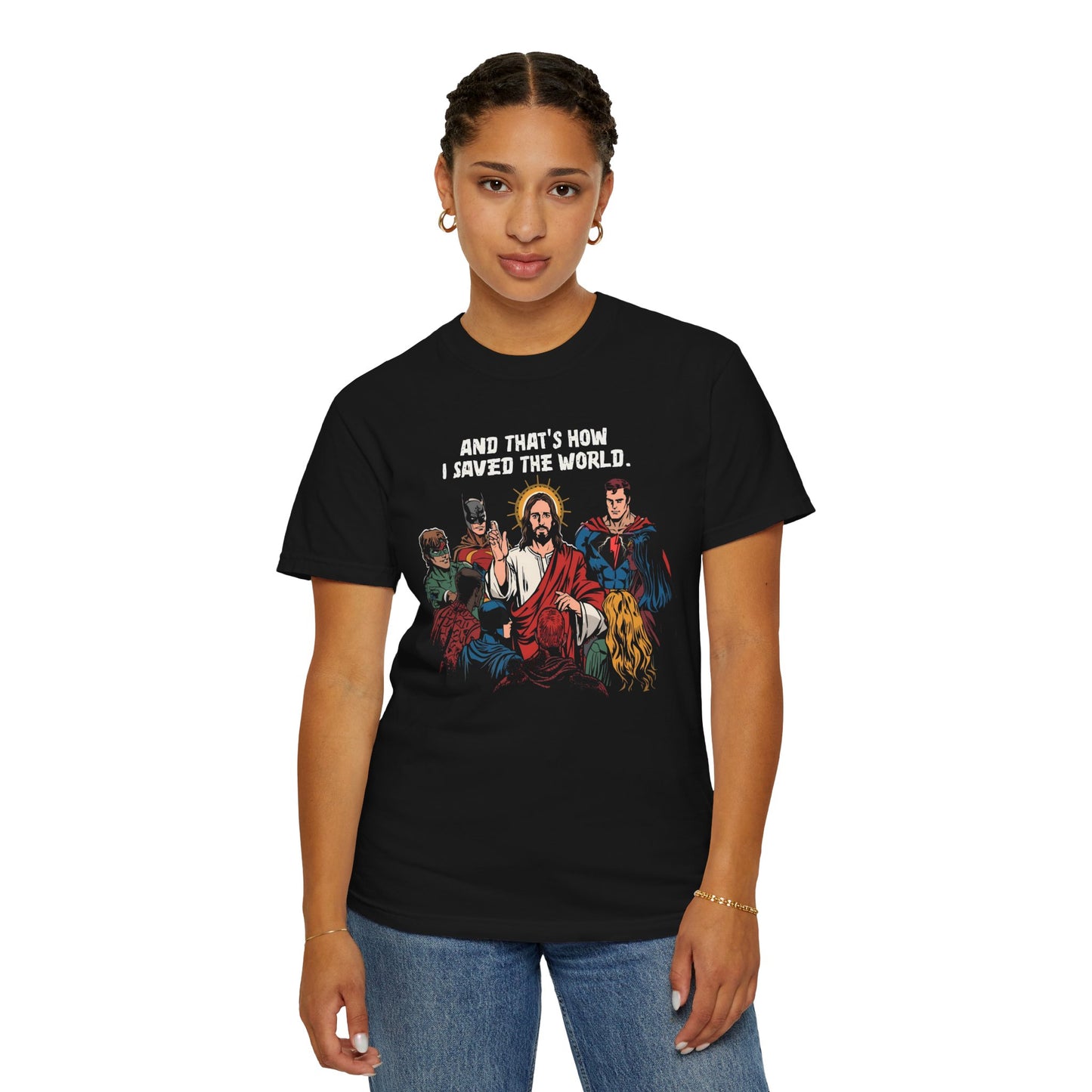Jesus the Superhero Graphic Tee