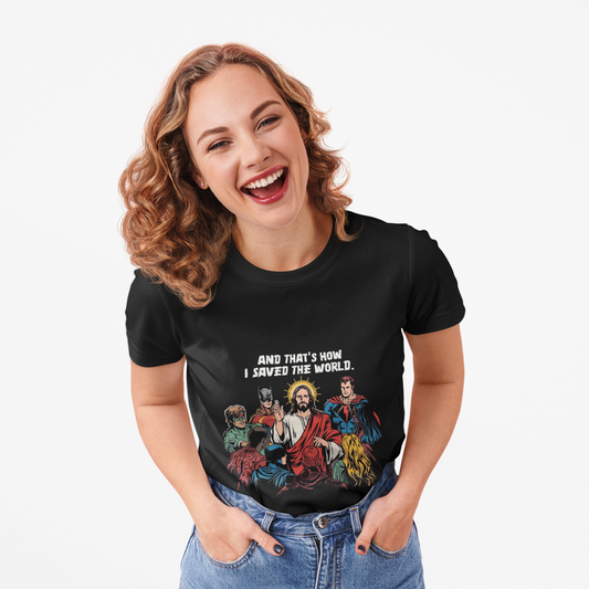 Jesus the Superhero Graphic Tee