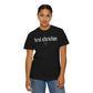 Feral Christian T-Shirt — Gothic Cross Faith Tee